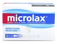 Microlax Sorbitol Citrate Et Laurilsulfoacetate De Sodium S Rect En Récipient Unidose 12récip-unidoses-can/5ml à OULLINS