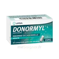 Donormyl 15 Mg Comprimés Pelliculés Sécables T/10 à OULLINS