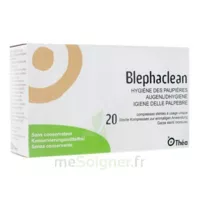 Blephaclean Compresses Stériles Nettoyantes Par 20 à OULLINS