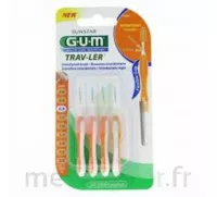 Gum Trav - Ler, 0,9 Mm, Manche Orange , Blister 4 à OULLINS