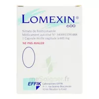 Lomexin 600 Mg Caps Molle Vaginale Plq/1 à OULLINS