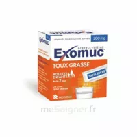 Exomuc 200 Mg, Granulés Pour Solution Buvable En Sachet 24 Sachets/3g à OULLINS